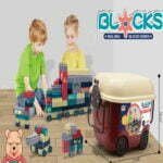 building blocks trolley