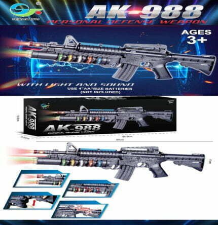 AK-988 Personal Defense Weapon with lights and sounds.
