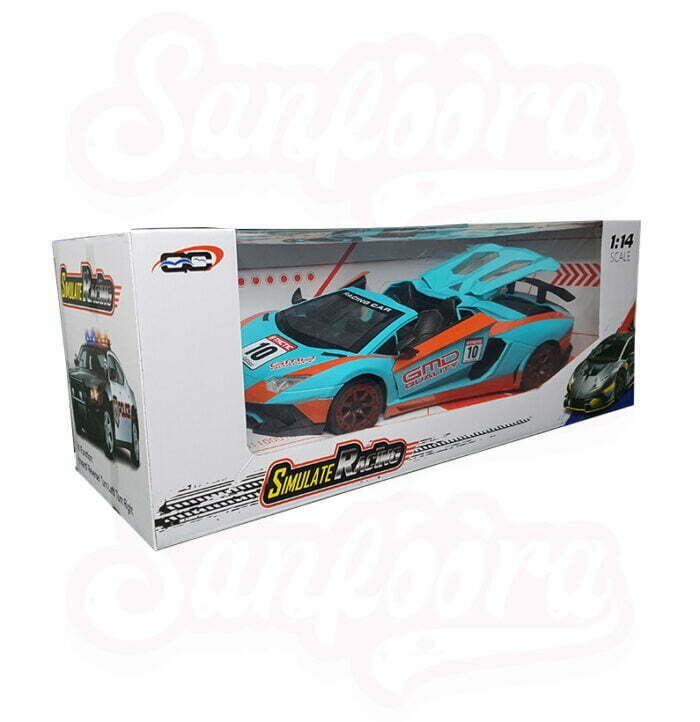 Sky Blue Racing Car