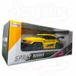 Yellow Spray Runner Car